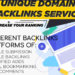 100 Unique Domain High Authority Backlinks