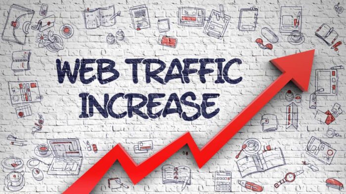 Organic web traffic from Google